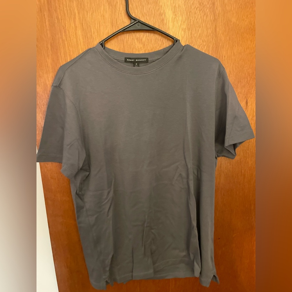 The Barakett Tee - Robert Barakett T Shirt (M) Charcoal